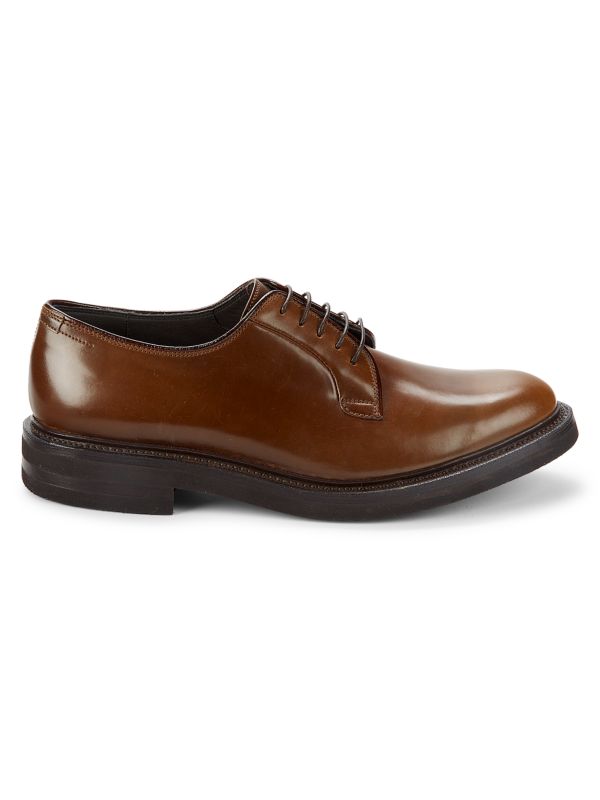 Brunello Cucinelli Leather Derbys